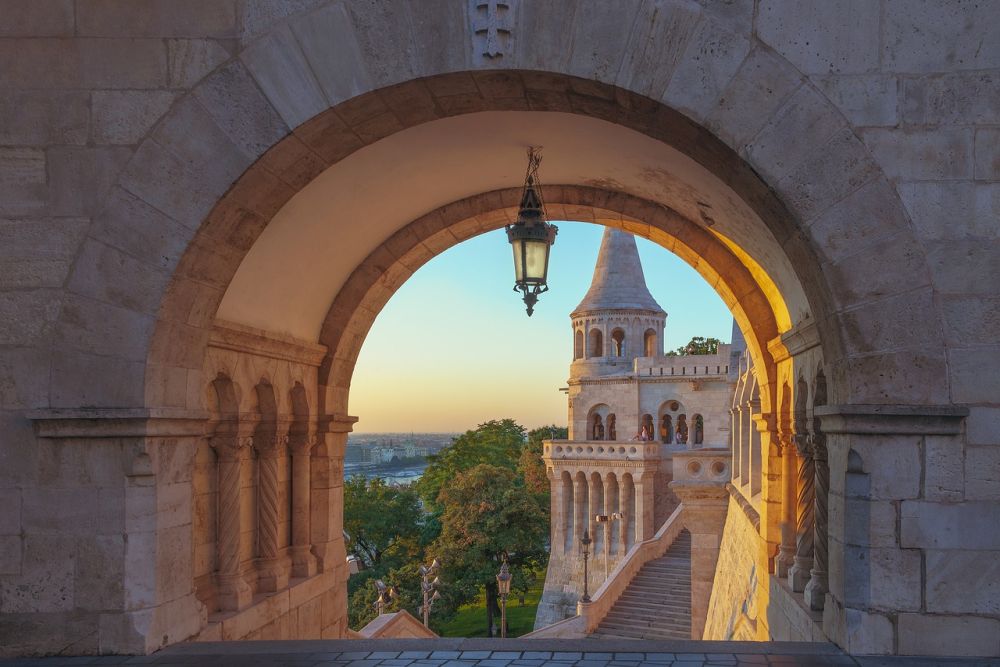 Castillo de Buda en Budapest, Hungría